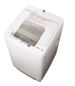 日立 全自動洗濯機 白い約束 7.0kg NW-R705-W【店頭受取又はSUN急便