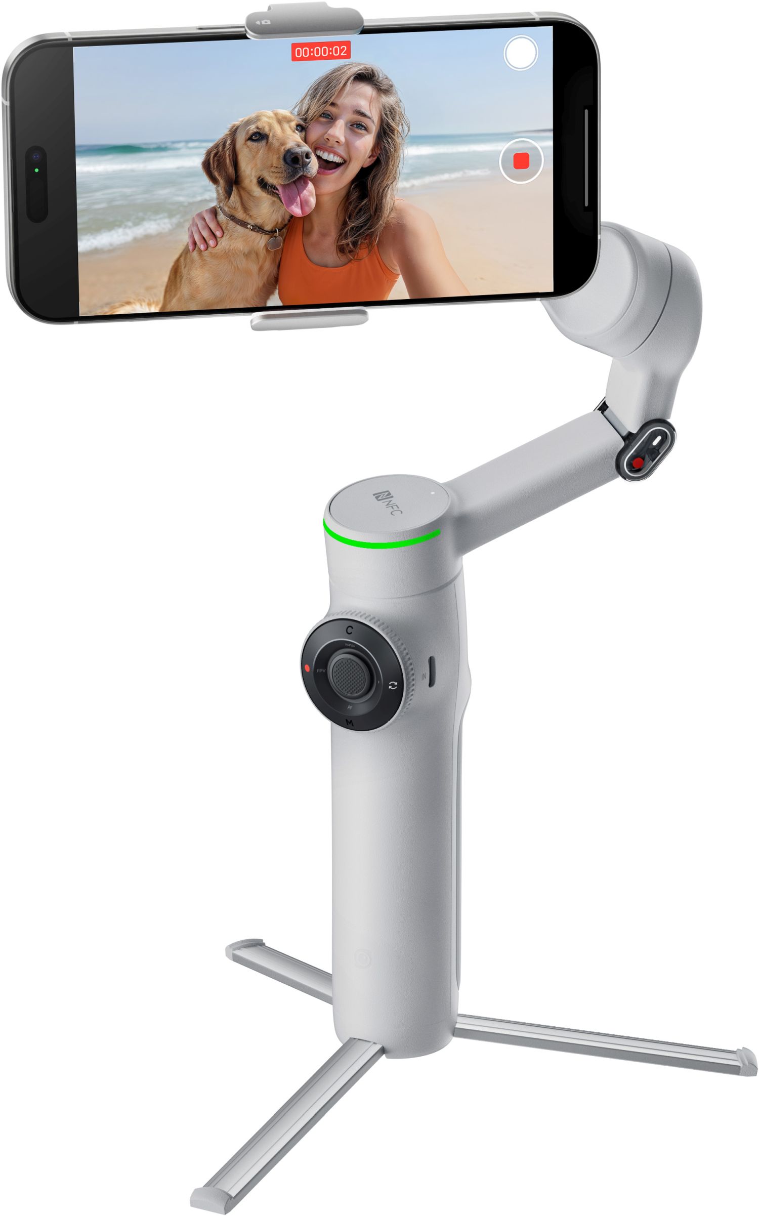 INSTA360 Flow 2 Pro Standard Bundle Stone Gray - Foto Erhardt