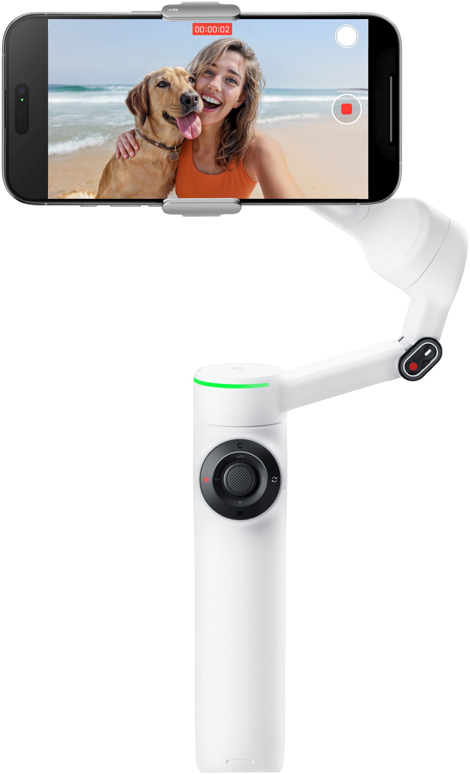 INSTA360 Flow 2 Pro Standard Bundle Summit White - Foto Erhardt