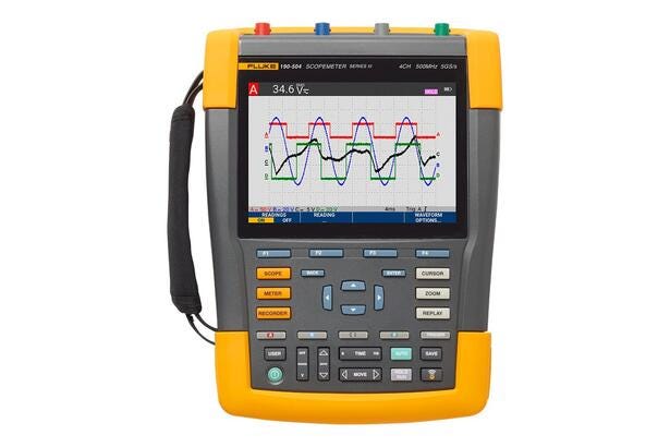 Fluke 190 Series III ScopeMeter® Portable Oscilloscope | Fluke