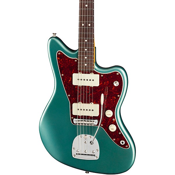 Fender American Pro Jazzmaster Rosewood Guitar Green Metallic