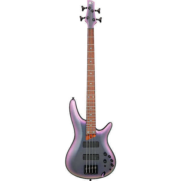 Ibanez SR500E Electric Bass Black Aurora Burst | Guitar Center
