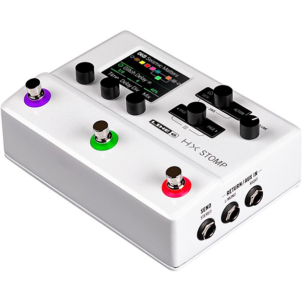 Line 6 HX Stomp Limited-Edition Multi-Effects Pedal White | Guitar