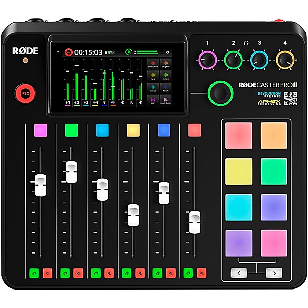 RODE RODECaster PRO II Integrated Audio Production Studio | Guitar