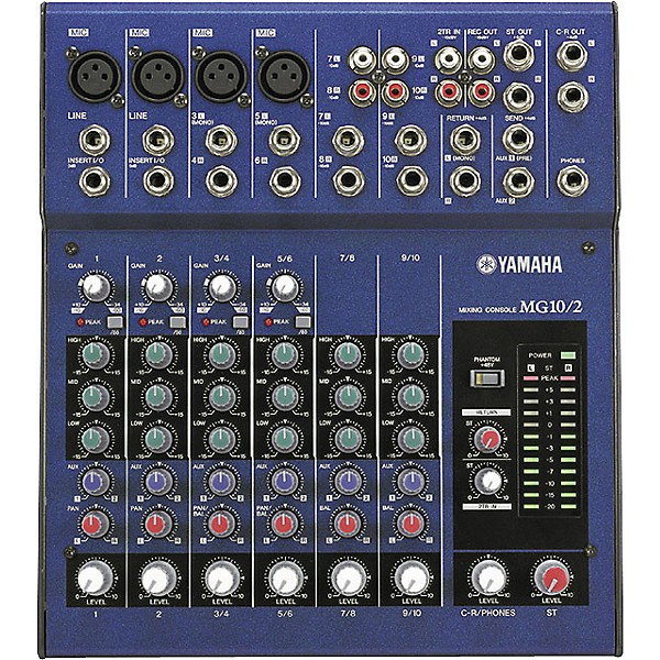 Restock Yamaha MG10/2 Stereo Mixer | Guitar Center