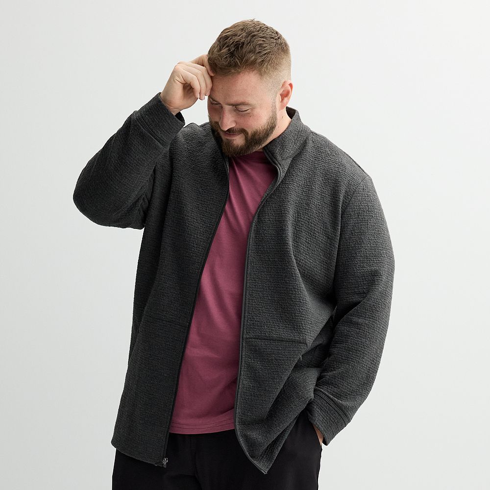 Big & Tall FLX Textured Full Zip Jacket
