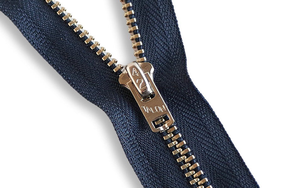 タロンジッパー 4.2号（金具：ニッケル）30 cm | レザークラフト