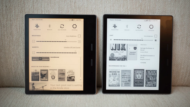 Amazonの新Kindle Oasisハンズオン：さよならブルーライト