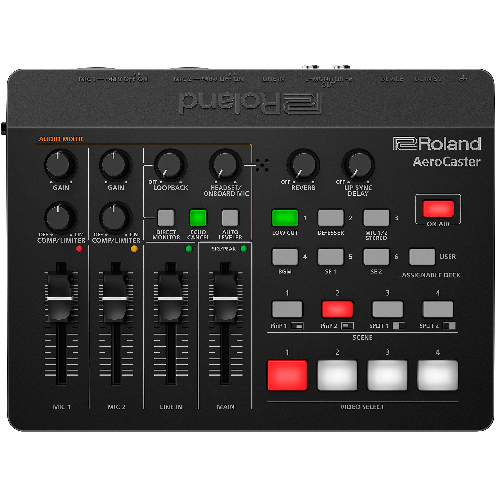 Roland VRC-01 AeroCaster iPad Livestreaming System | Music & Arts