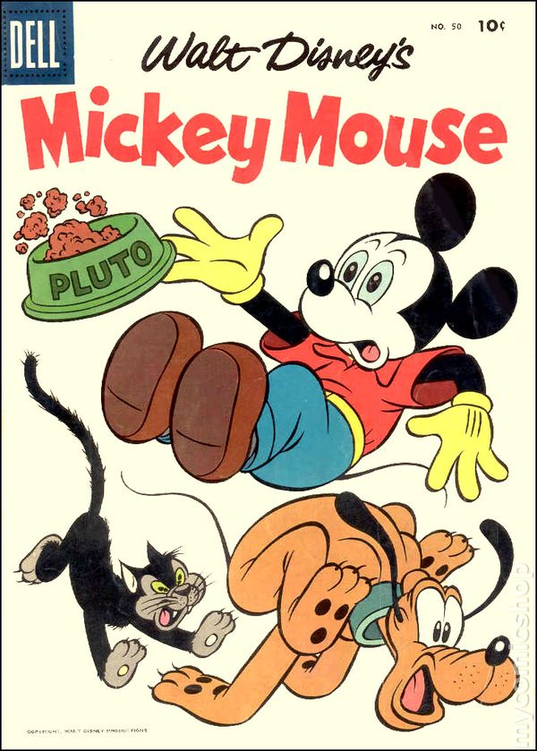 Mickey Mouse (1953-1987 Dell/Gold Key/Gladstone) comic books