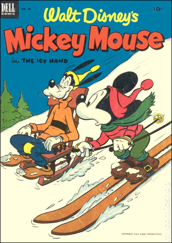 Mickey Mouse (1953-1987 Dell/Gold Key/Gladstone) comic books