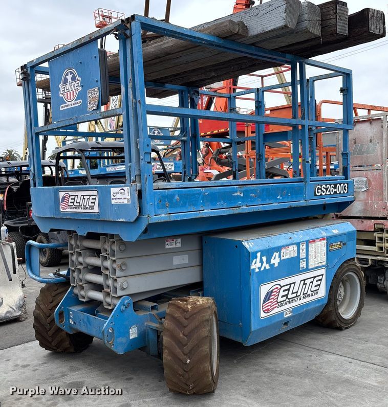 Genie GS-2668 Scissor or Vertical Lift Prices. How Much Does Genie