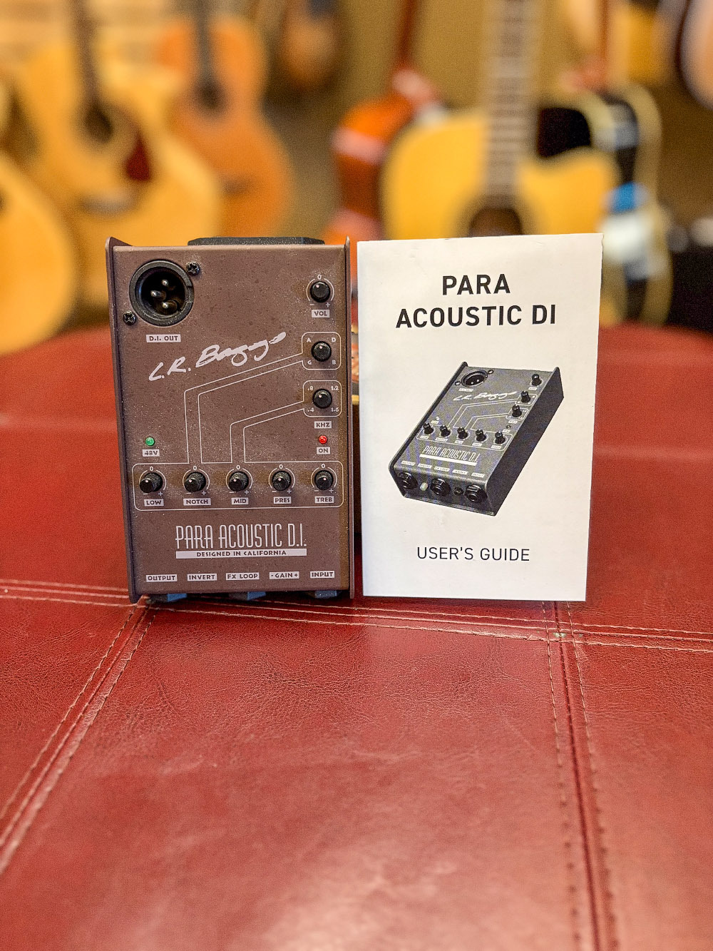 LR Baggs Para DI Acoustic Guitar Preamp & DI Pedal - 897042002112
