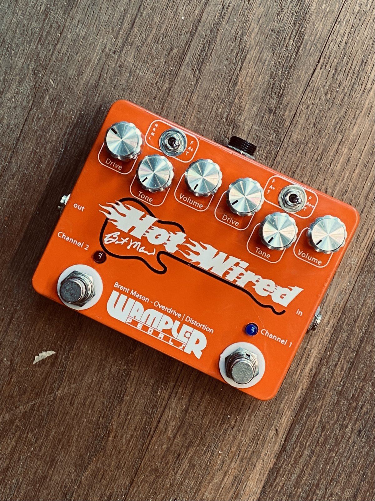 Wampler Hot Wired V1 Brent Mason Distortion Overdrive (used)