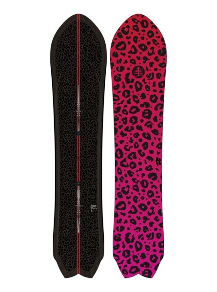 Burton Fish 3D Directional Flat Top Snowboard - 193177607605