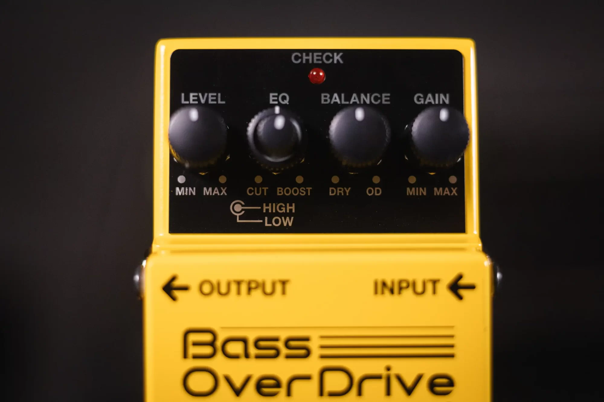 Boss ODB-3 Bass Overdrive Pedal - 761294035474