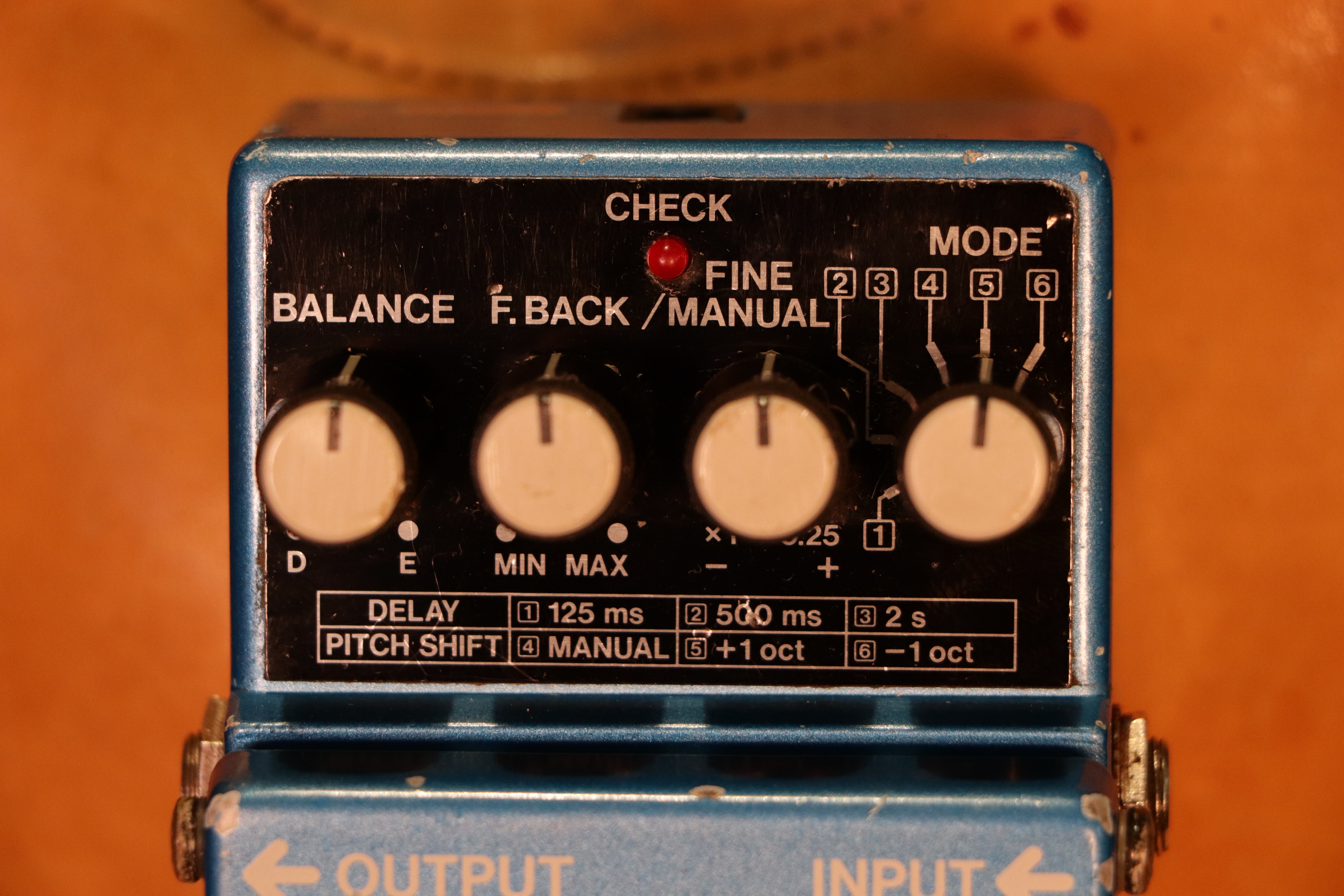 Boss PS-2 Digital Pitch Shifter/Delay (Blue Label) 1987 - 1992 - Blue