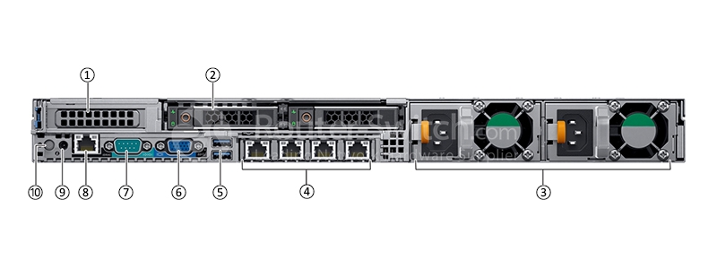 Dell PowerEdge R640 4114/8G/600G SAS 10K/H330/DVDRW/495W/2.5-8