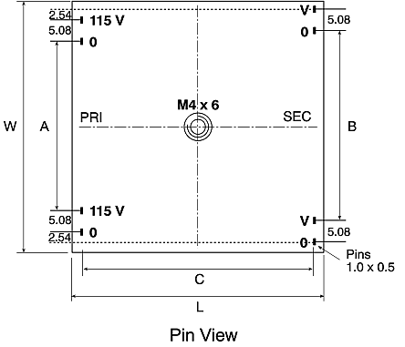 Nuvotem Talema トロイダルトランス,1次：230 V ac,2次：2 x 12 V ac