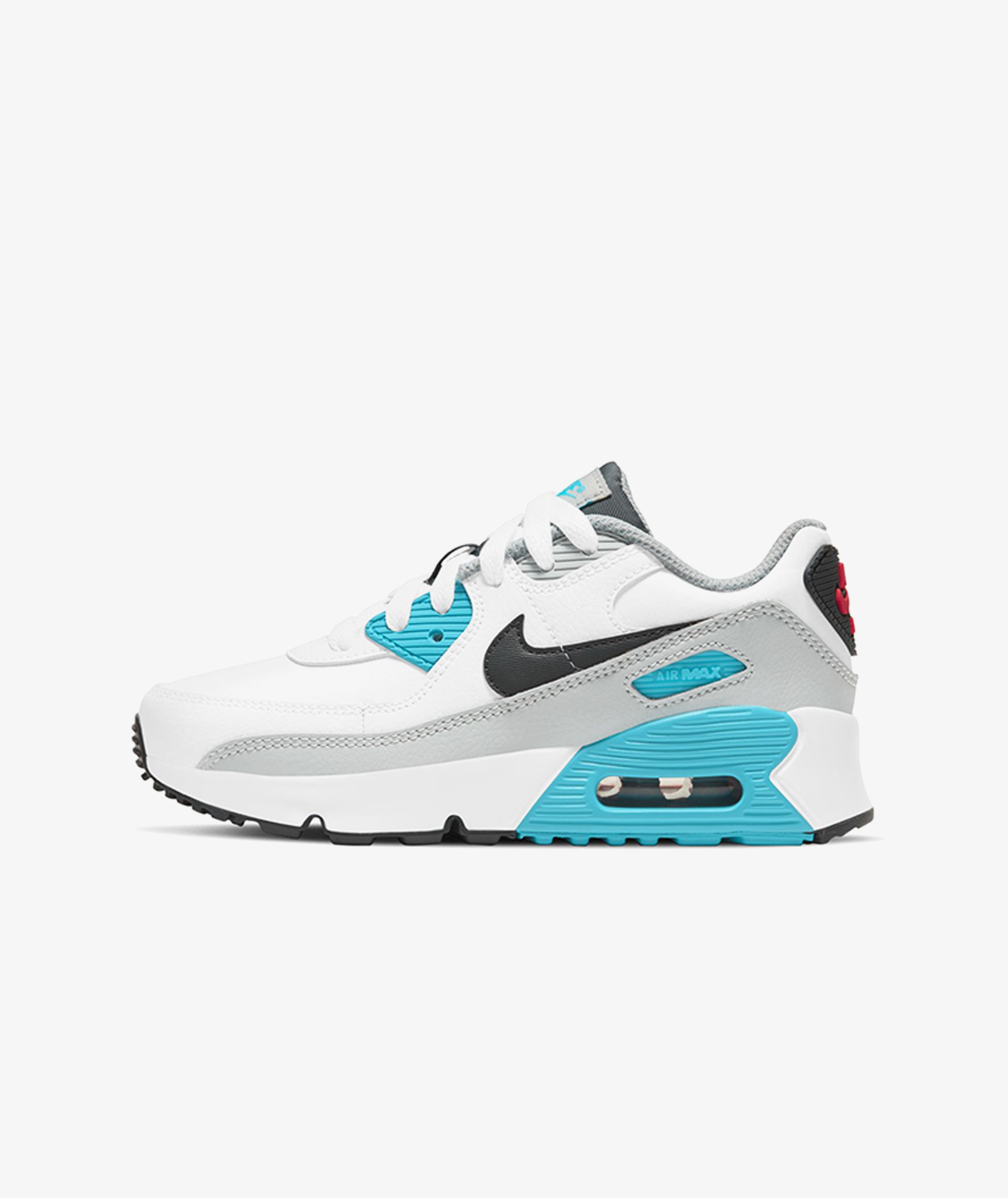 Nike Kid's Air Max 90 LTR PS in White | SVD USA
