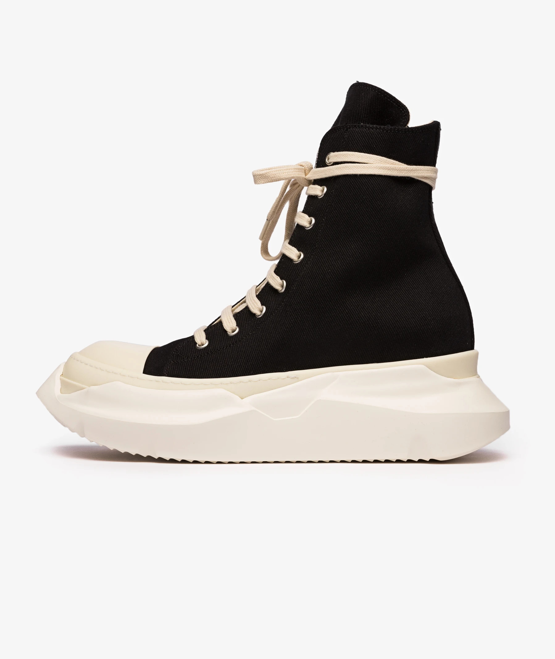 Rick Owens DRKSHDW Abstract Sneakers in Black | SVD USA