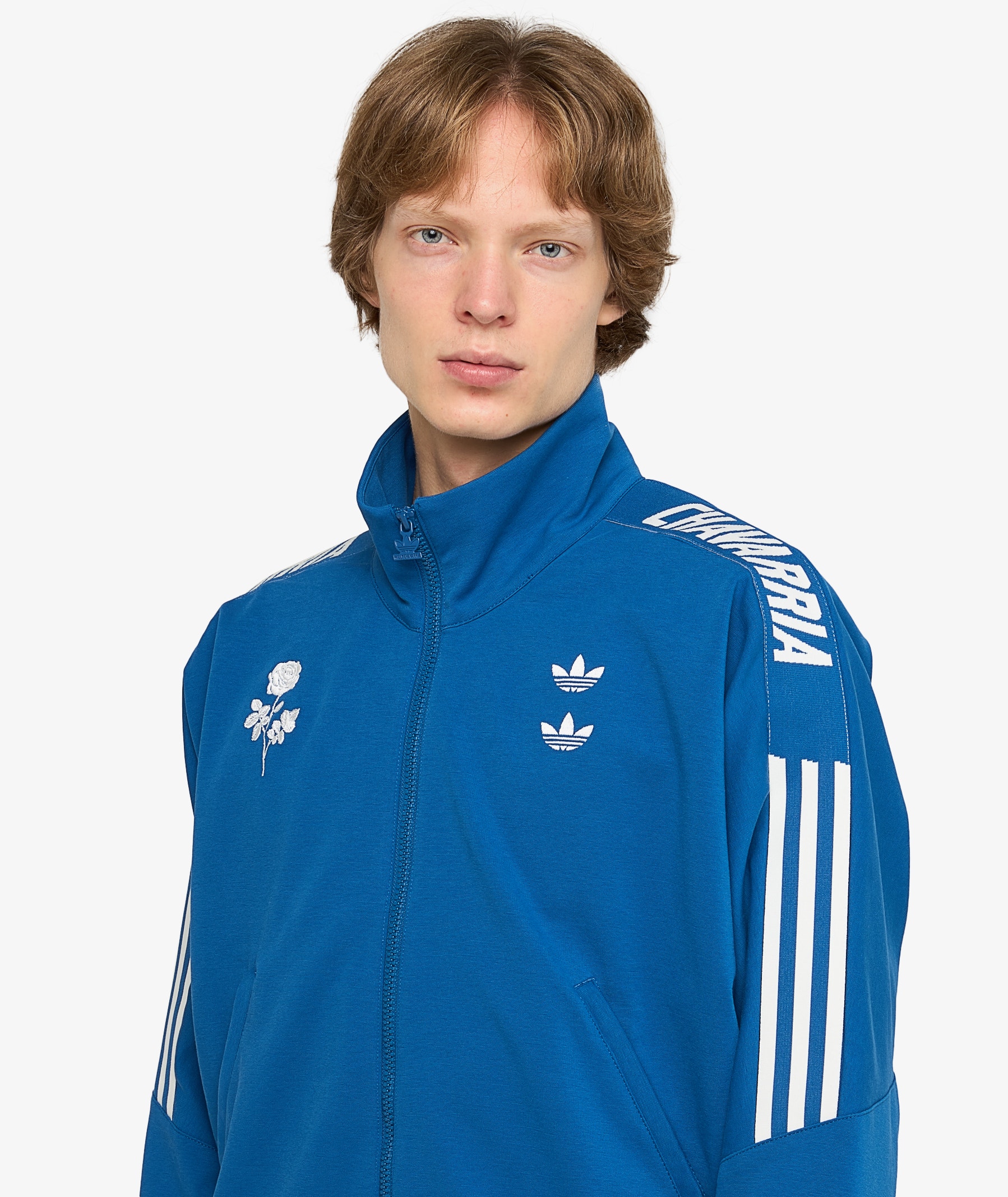adidas Knit Track Jacket x Willy Chavarria | Dark Marine | SVD USA