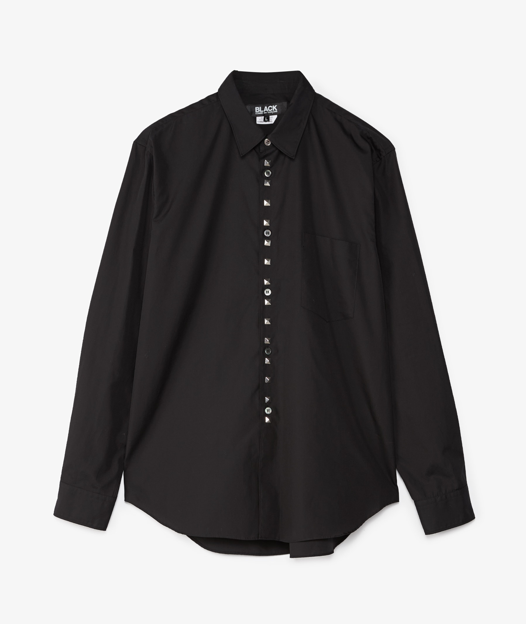 Comme des Garçons Black Button Up Shirt | Men & Women | SVD USA
