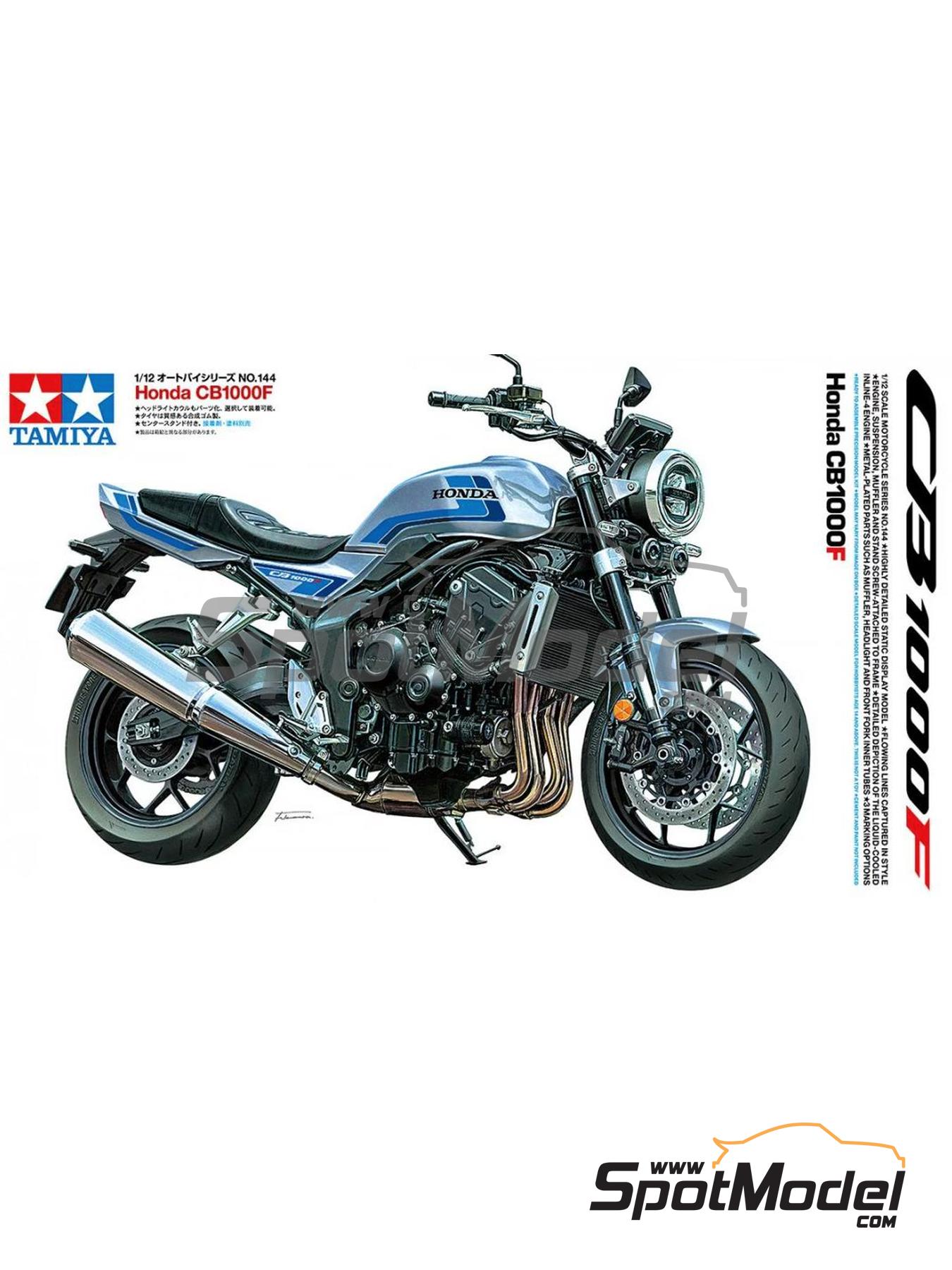 Tamiya 14144: Motorbike scale model kit 1/12 scale - Honda CB1000F
