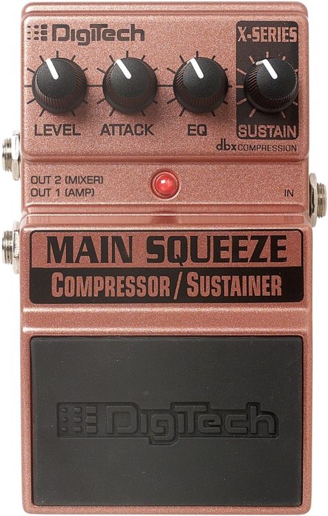 DigiTech Main Squeeze Compressor/Sustainer Pedal | Sweetwater