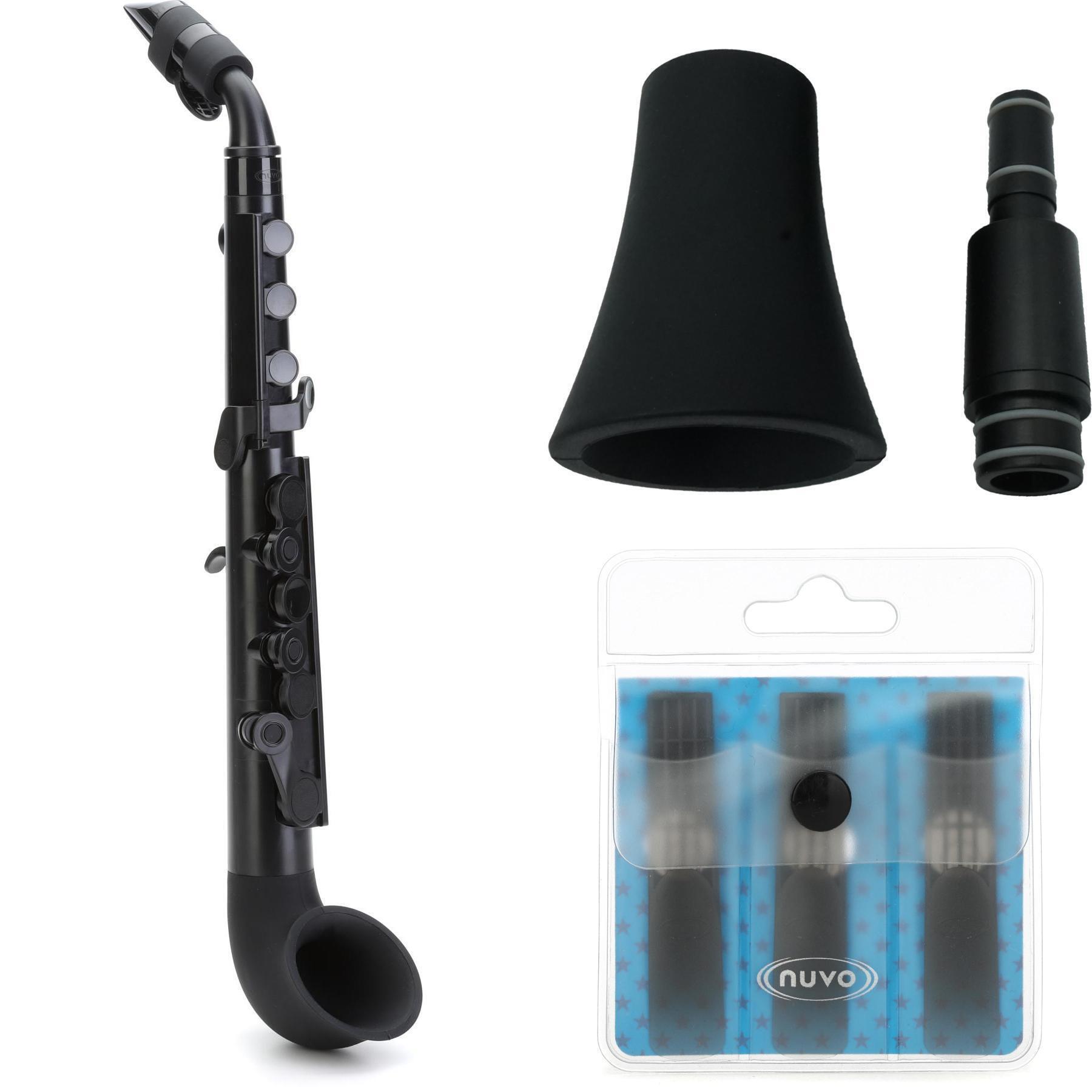 Nuvo jSax with Straight Bell, Neck, and 1.0 Strength Synthetic