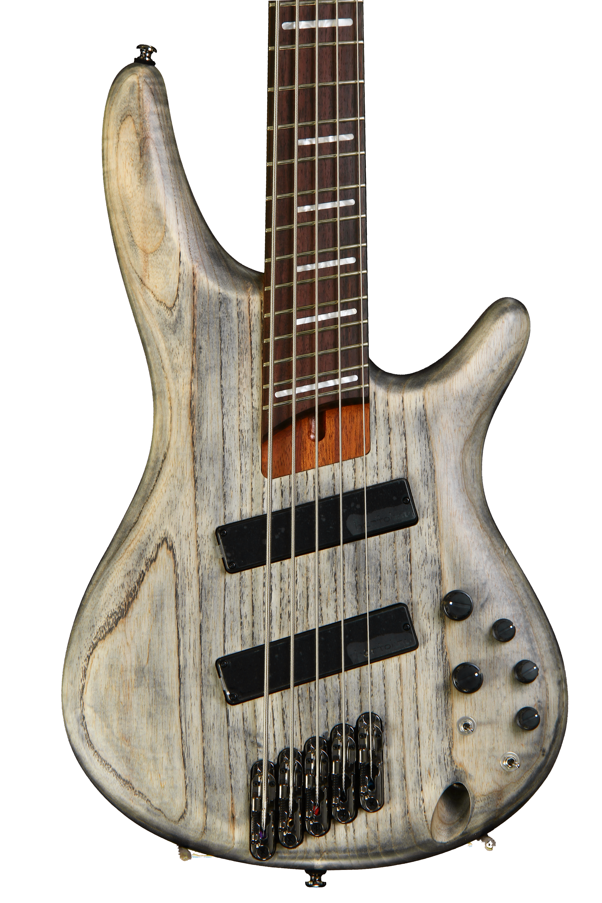 Ibanez Bass Workshop SRFF805 Multi-scale - Black Stained Ash
