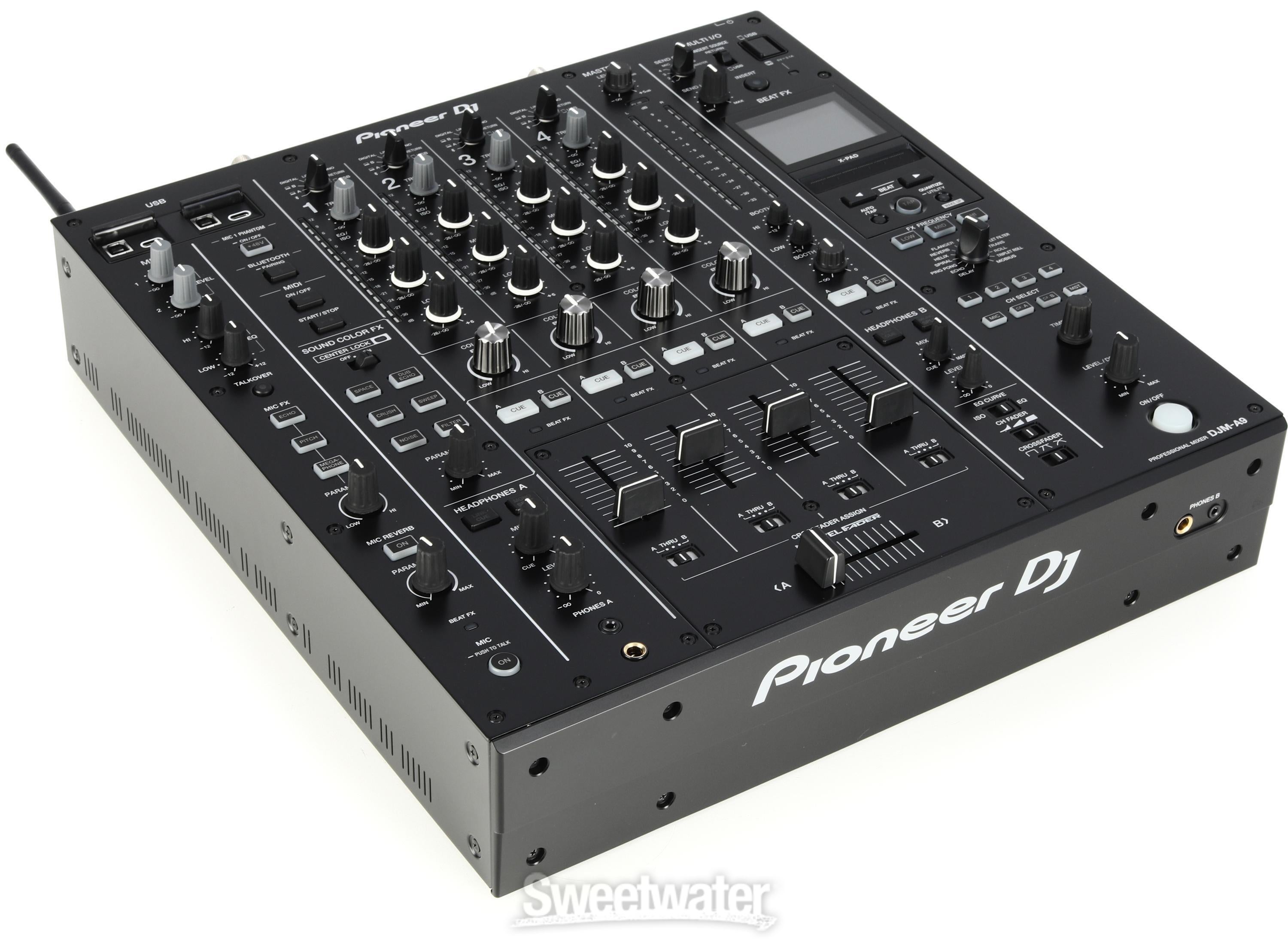 Pioneer DJ DJM-A9 4-channel DJ Mixer Reviews | Sweetwater