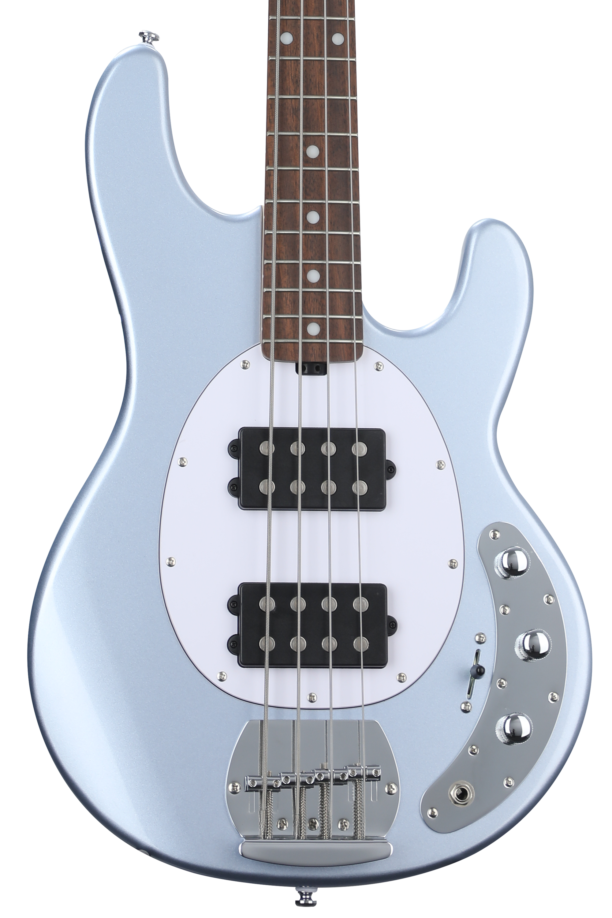 Sterling By Music Man StingRay RAY4HH Bass Guitar - Lake Blue