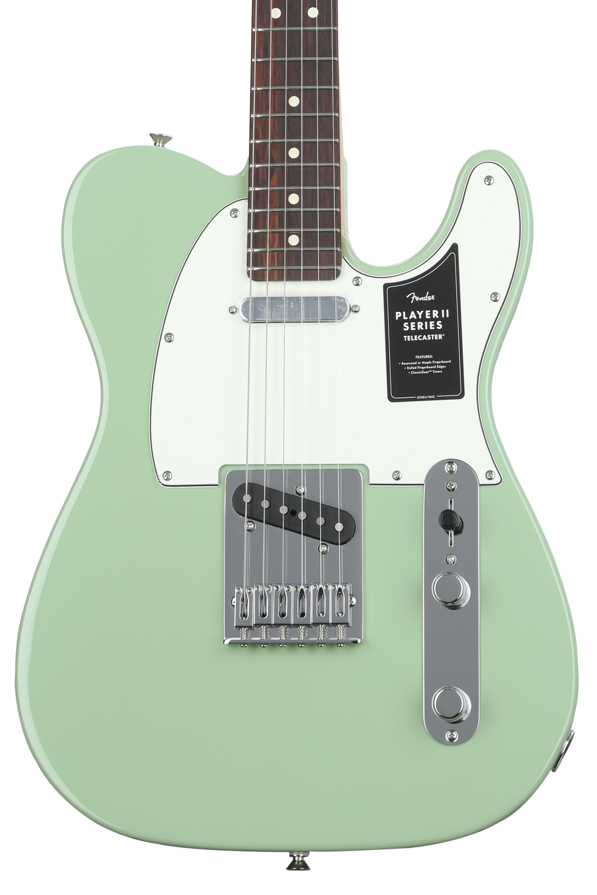 Fender Player II Telecaster Electric Guitar - Birch Green with