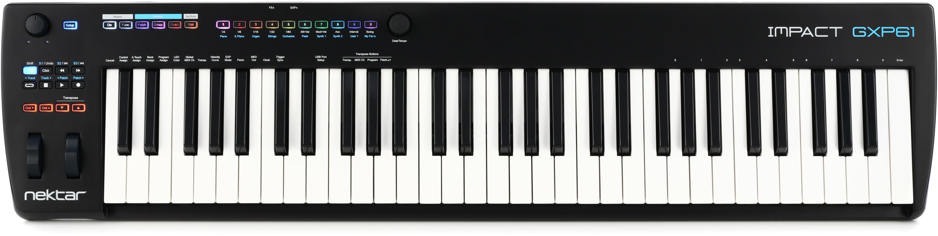 Nektar Impact GXP61 61-key Keyboard Controller | Sweetwater