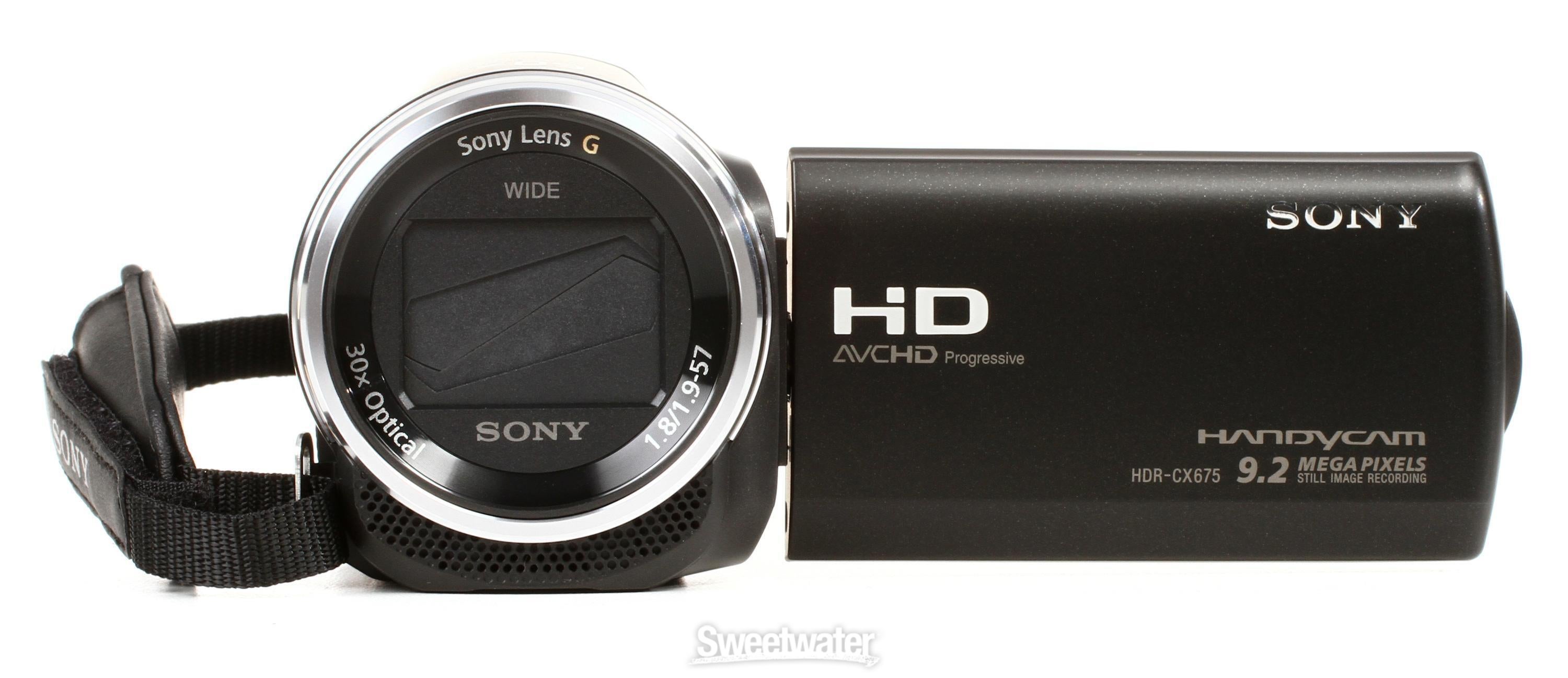 Sony HDR-CX675 Handycam 1080p Full HD Camcorder | Sweetwater