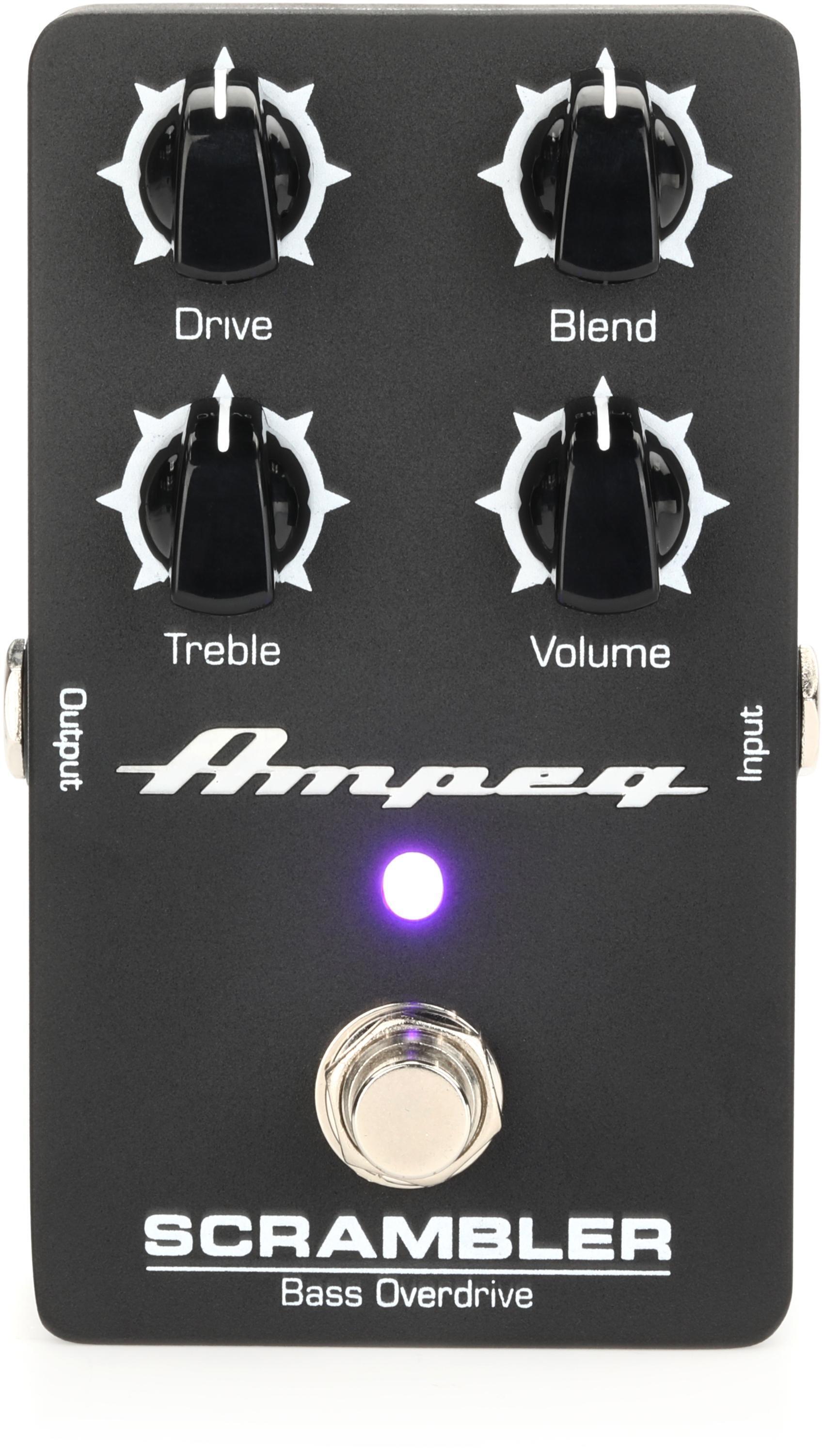 Ampeg Scrambler Bass Overdrive Pedal | Sweetwater