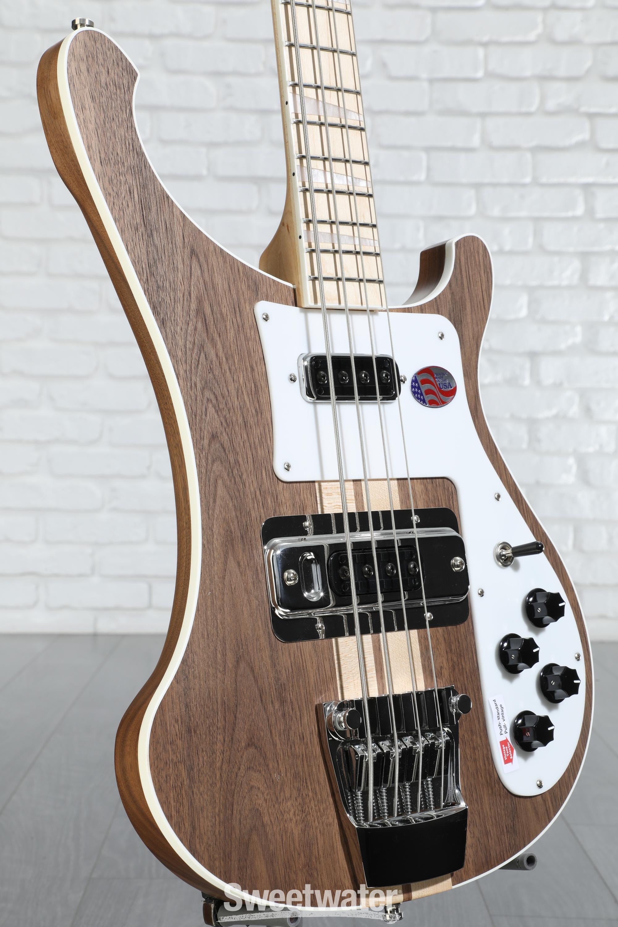 Rickenbacker 4003 Stereo Bass Guitar - Walnut | Sweetwater