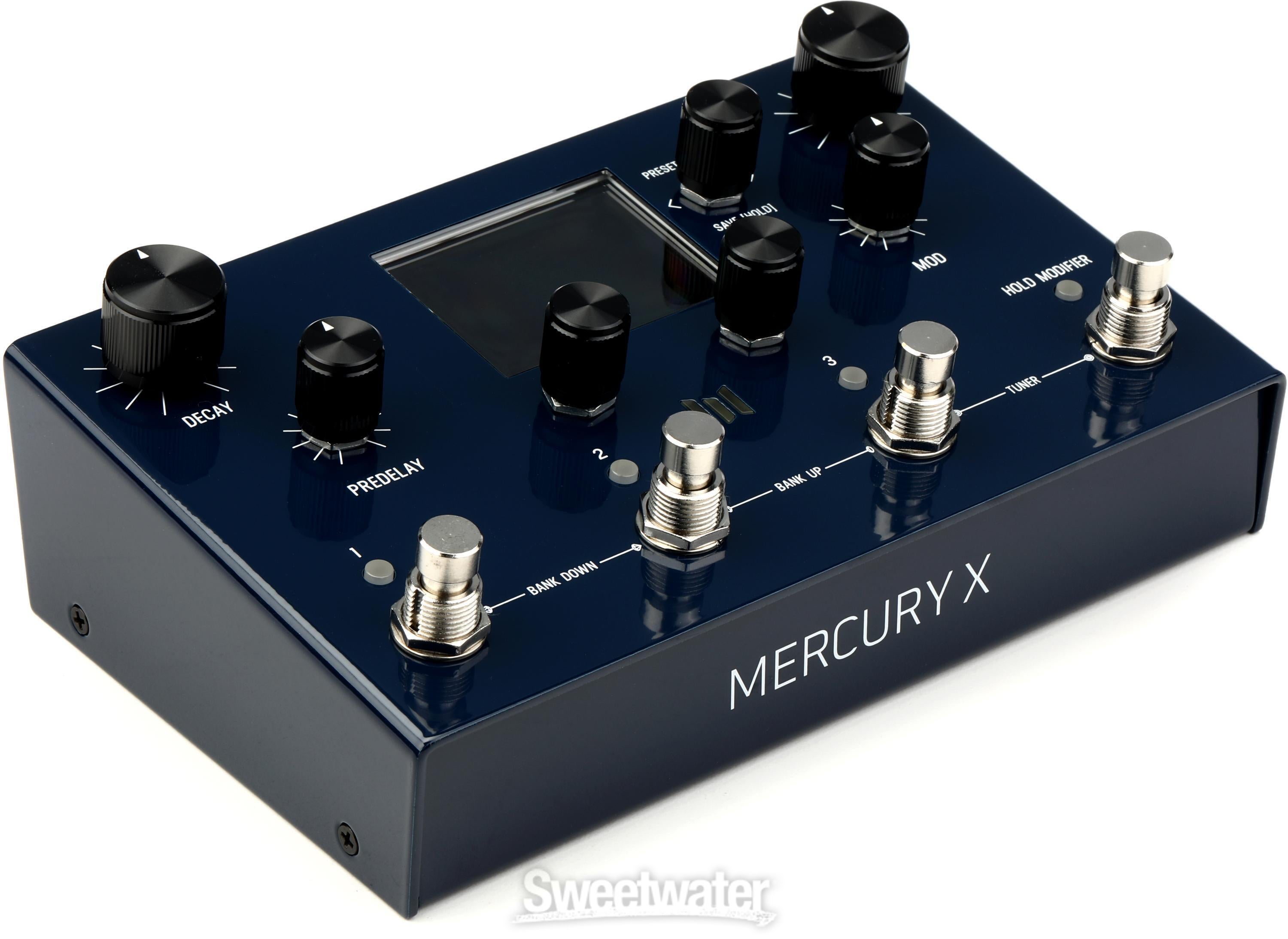 Meris MercuryX Modular Reverb System Pedal Reviews | Sweetwater