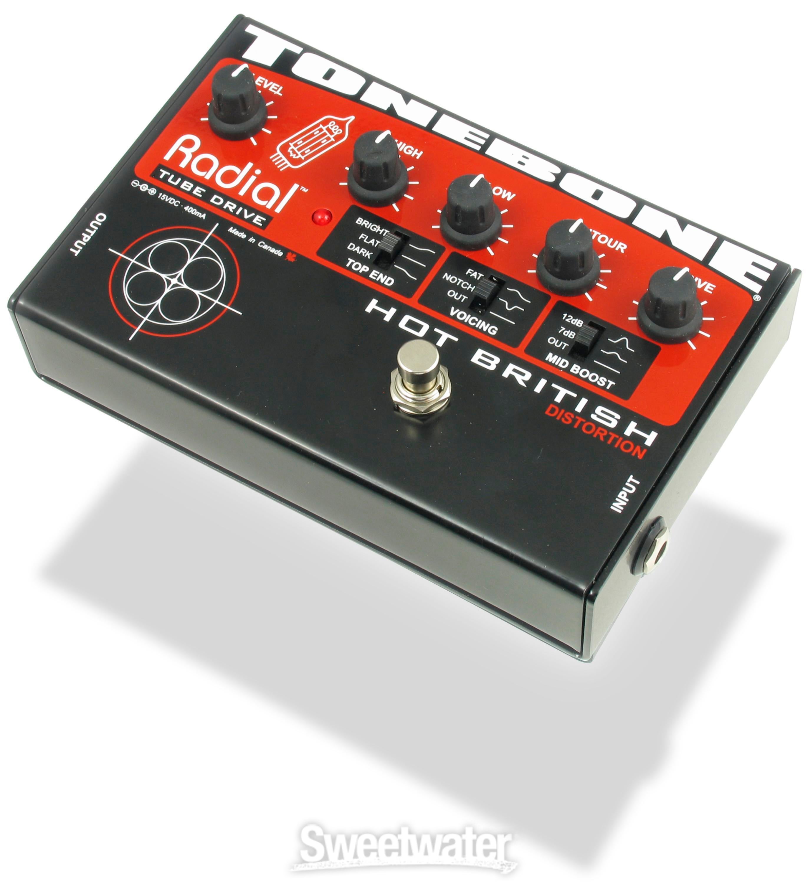 Radial Tonebone Hot British Distortion Pedal | Sweetwater