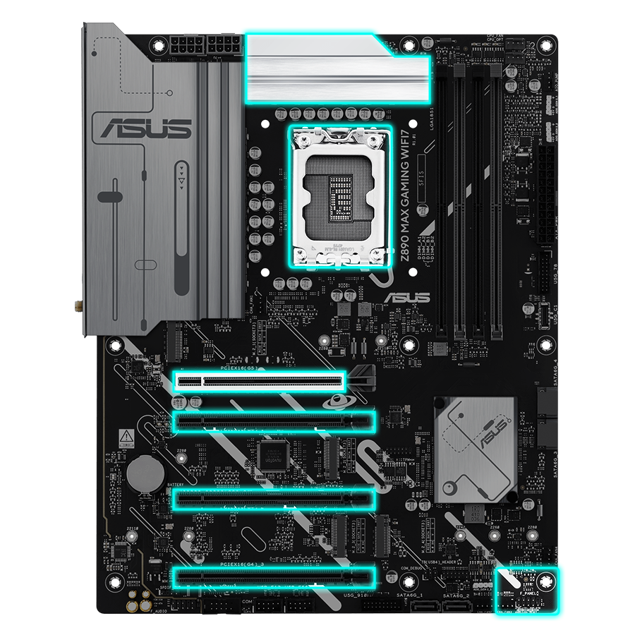 Z890 MAX GAMING WIFI7｜マザーボード｜ASUS 日本