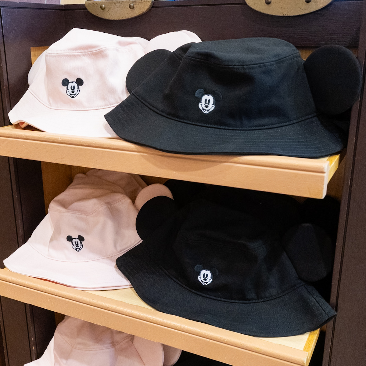 ミッキーのお耳付きバケットハット！東京ディズニーランド ハット・お