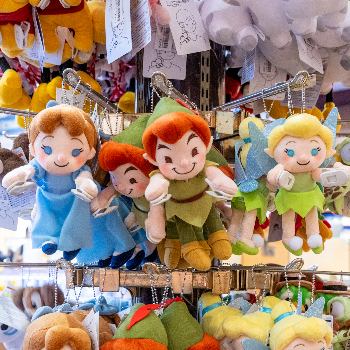 ピーター・パン、ウェンディ、ティンカーベル！東京ディズニーリゾート