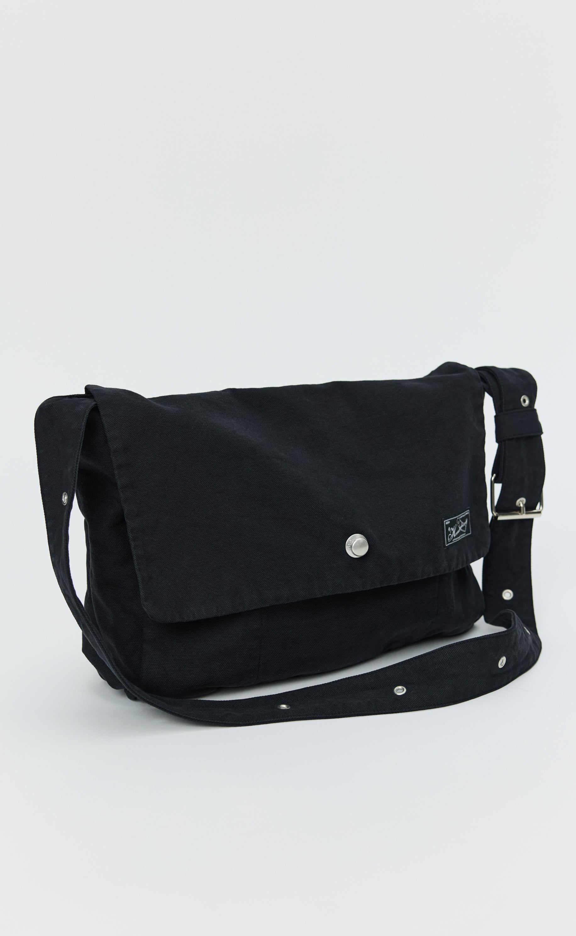 Postman Bag - Black Canvas – mfpen
