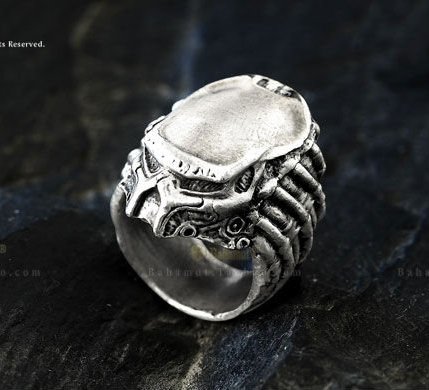 Amazon.co.jp: プレデター ヘルメット 指輪 リング AVP Alien vs