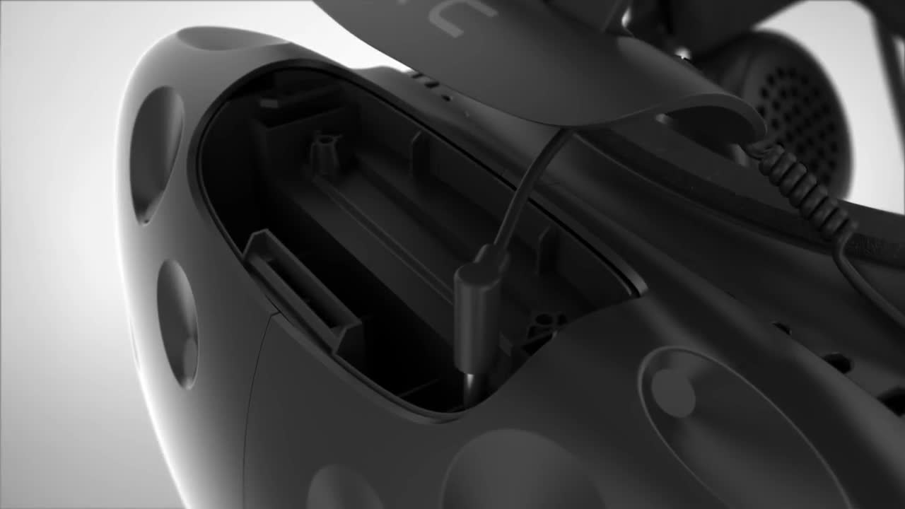 HTC VIVE HS 600 Deluxe Audio Strap schwarz : Amazon.de: Elektronik