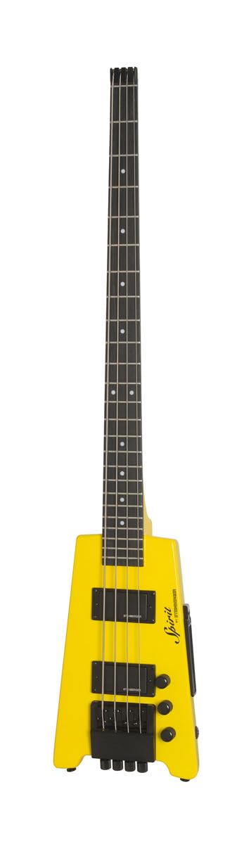 Amazon | Steinberger/Spirit XT-2 Standard Hot Rod Yellow (4-string