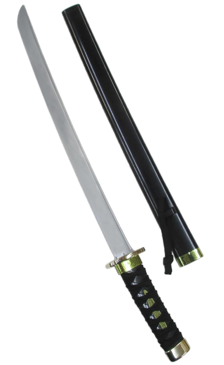 Amazon | カラフル日本刀 小刀 おもちゃの日本刀 (黒) | 民芸品 | おもちゃ