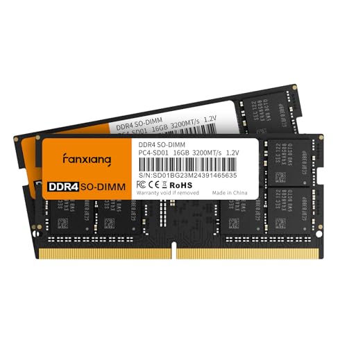 Amazon.co.jp: Fanxiang DDR4 3200Mhz 16GBx2枚(32GB) ノートPC用