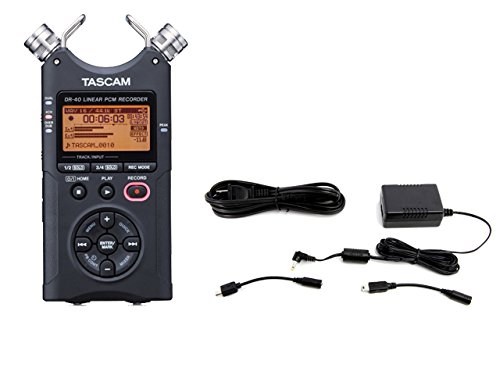 Amazon | TASCAM リニアPCMレコーダー DR-40 日本語メニュー表示対応